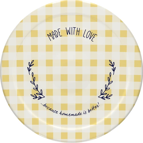 Tampa twist-off fi 43 xadrez - 10 unidades - 6