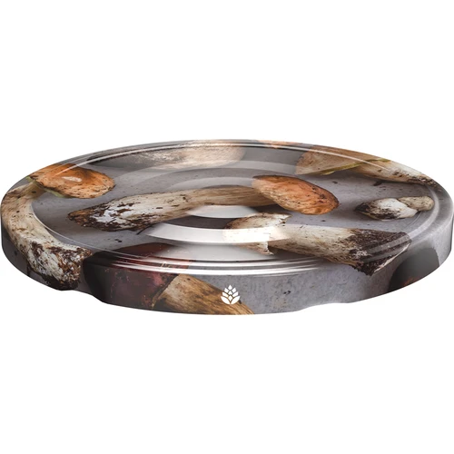 Tampa twist-off fi 66 Cogumelos 2 — 10 unid. - 2