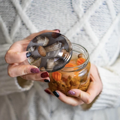 Tampa twist-off fi 82/6 Cogumelos 2 - 10 unid. - 5