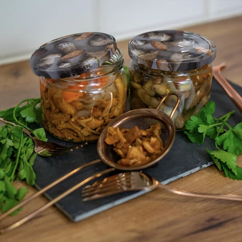 Tampa twist-off fi 82/6 Cogumelos 2 - 10 unid. - 6