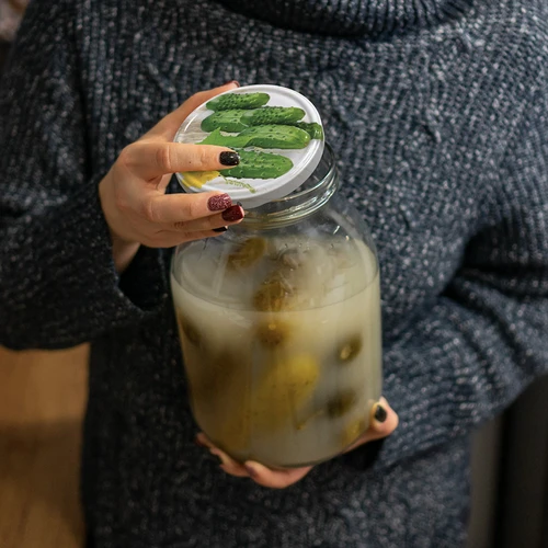 Tampa twist-off fi100 padrão pepinos – 10 unid. - 9