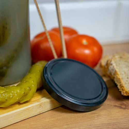 Tampa twist-off Ø 100 preta - 10 unidades - 7