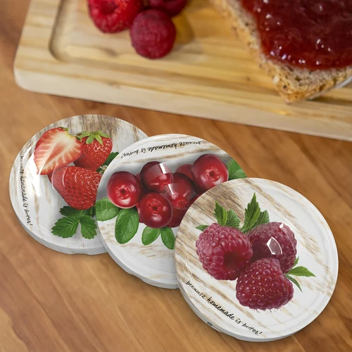 Tampas fi 66 frutas - 10 un. - 2