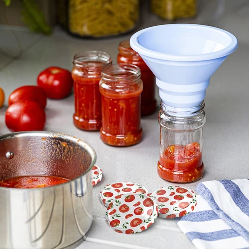 Tampas fi 82/6 tomates - 10 peças - 4