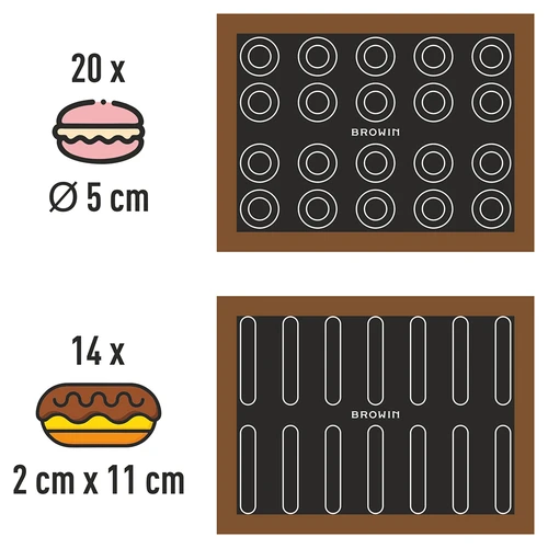 Tapete de silicone para assar - 8