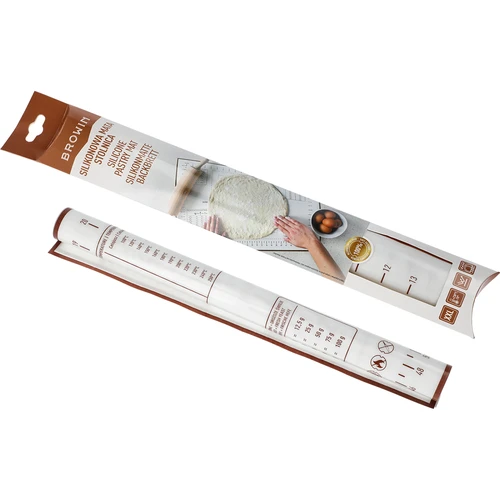 Tapete de silicone – superfície com impressão: moldes e calculadora culinária - 5