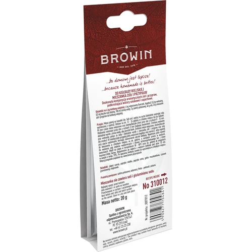 Tempero para Enchido Rústico, 20 g - 4