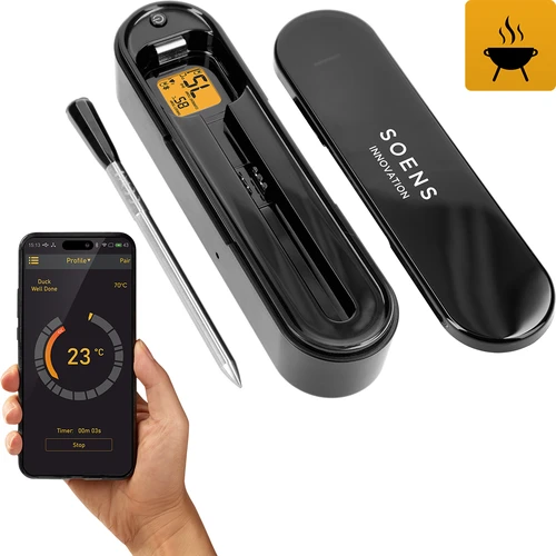Termômetro culinário com sonda sem fio Bluetooth  - 1 