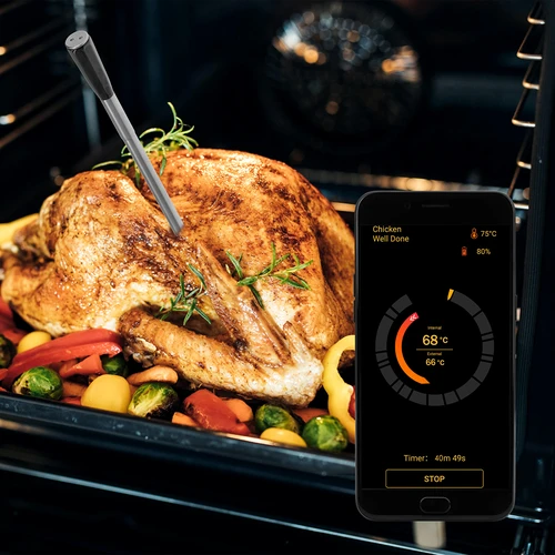 Termômetro culinário com sonda sem fio Bluetooth - 14