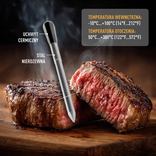 Termómetro culinário com sonda sem fios Bluetooth - 8