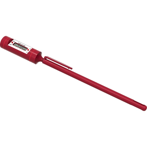 Termómetro culinário eletrónico, LCD (-20°C a +250°C), vermelho - 2