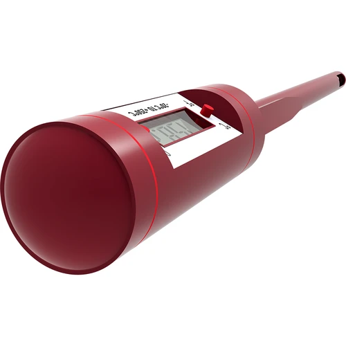Termómetro culinário eletrónico, LCD (-20°C a +250°C), vermelho - 4