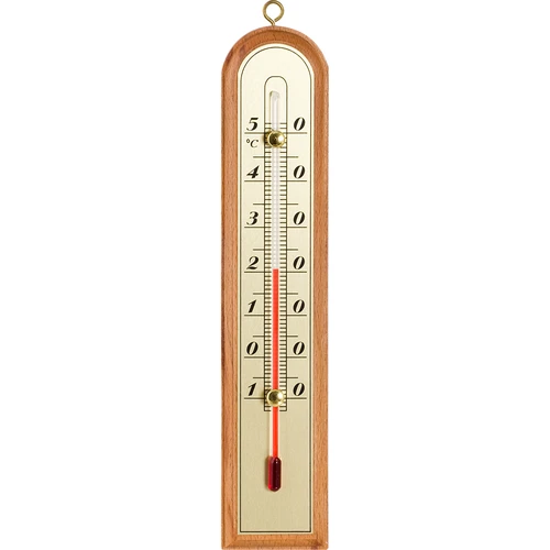Termômetro de ambiente com escala dourada (-10°C a +50°C) 22cm, mix  - 1 