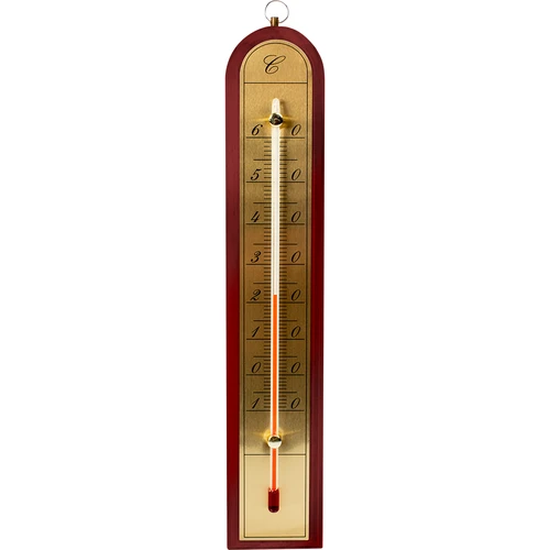 Termômetro de ambiente com escala dourada (-10°C a +60°C) 28cm mix - 2