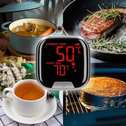 Termômetro de cozinha com Bluetooth, 2 sondas - 15