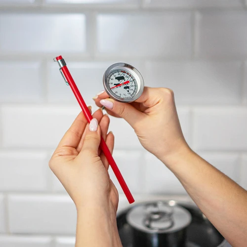 Termômetro de cozinha com gráfico (0°C a +120°C) 21,0cm - 3