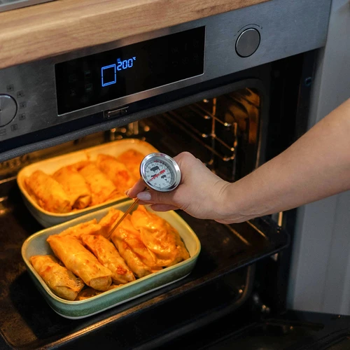 Termómetro de cozinha com mostrador gráfico (0°C a +120°C) 21,0cm - 7