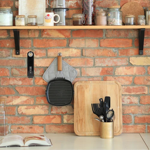 Termómetro de cozinha de infravermelhos, compacto, com sonda dobrável - 15