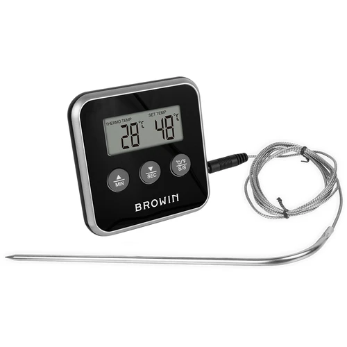 Termômetro de cozinha eletrônico com sonda (0°C a 250°C) mix - 3