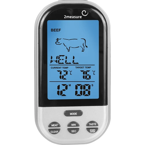 Termômetro de cozinha eletrônico sem fio com sonda (0°C a 250°C) - 2