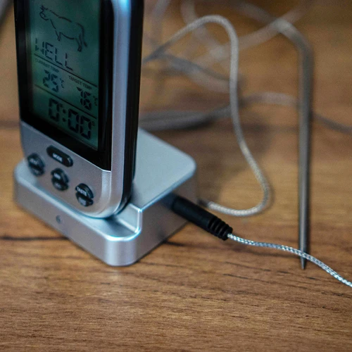 Termômetro de cozinha eletrônico sem fio com sonda (0°C a 250°C) - 6