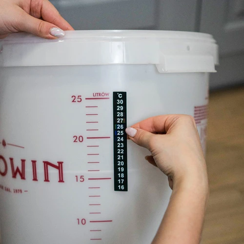 Termómetro de cristais líquidos (+16°C a +30°C) 13 cm - 3