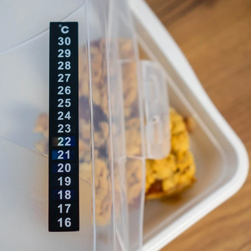 Termómetro de cristais líquidos (+16°C a +30°C) 13 cm - 5