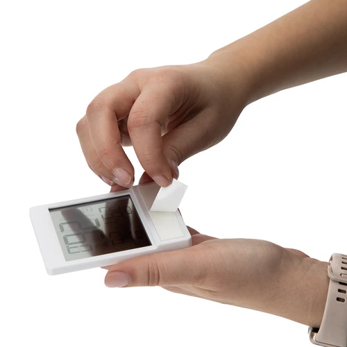 Termómetro digital exterior de janela, autocolante, da marca Soens - 6