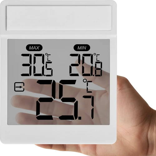 Termómetro digital exterior para janela, autocolante, da marca Soens