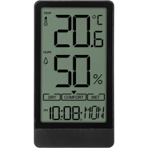 Termómetro eletrónico de ambiente da marca Soens, preto - 2