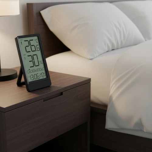 Termómetro eletrónico de ambiente Soens, preto - 7