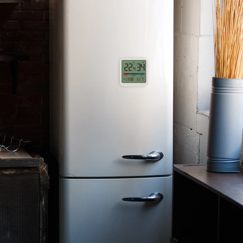 Termómetro eletrónico de interior, branco - 15