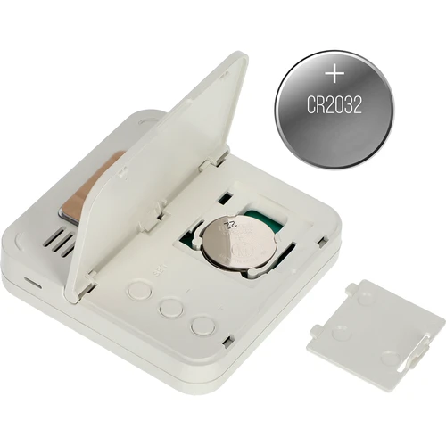 Termómetro eletrónico de interior, branco - 5