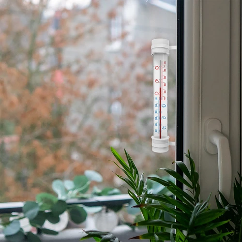 Termómetro exterior (-50°C a +50°C) 23 cm, sortido, fabrico polaco - 6