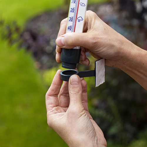 Termómetro exterior antracite (-60°C a +50°C) 23 cm - 6