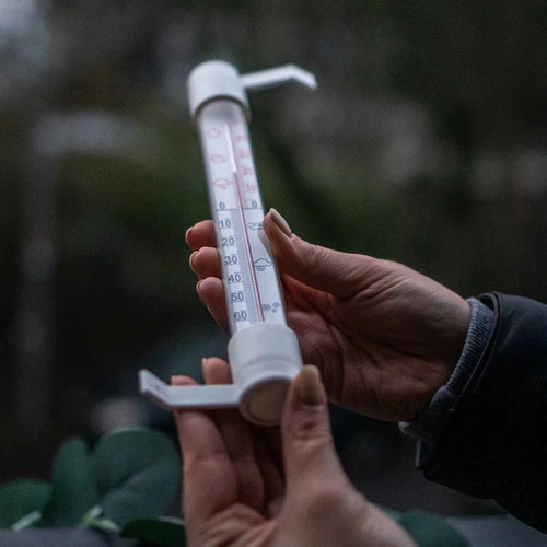 Termómetro exterior branco (de -50°C a +50°C) 18 cm - 5