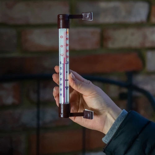 Termómetro exterior castanho (-50°C a +50°C) 18 cm - 4