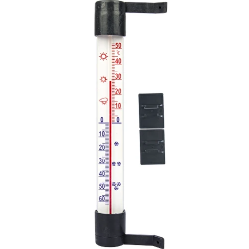 Termômetro externo antracite (-60°C a +50°C) 23cm  - 1 