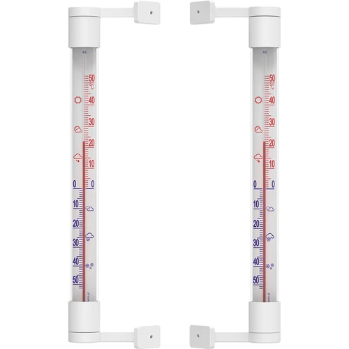 Termômetro externo branco (-50°C a +50°C) 22cm - 3