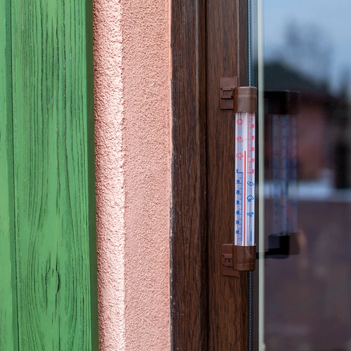Termômetro externo com escala transparente (-70°C a +50°C) 23cm mix - 7