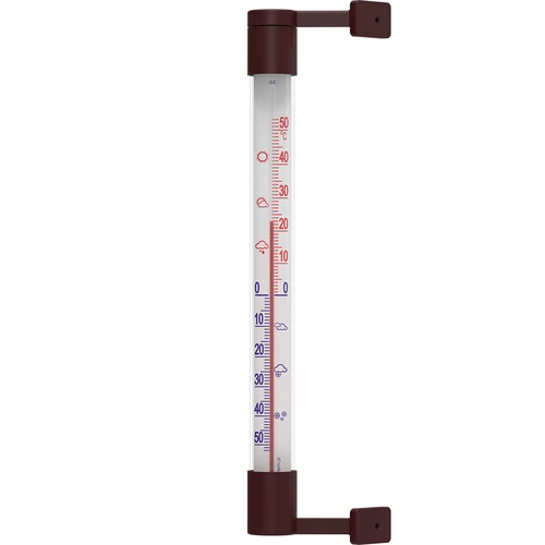 Termômetro externo marrom (-50°C a +50°C) 22cm  - 1 