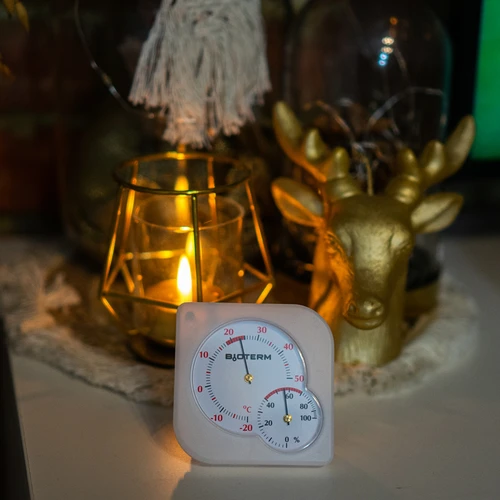 Termómetro interior bimetálico com higrómetro (-20 a +50°C) sortido - 7