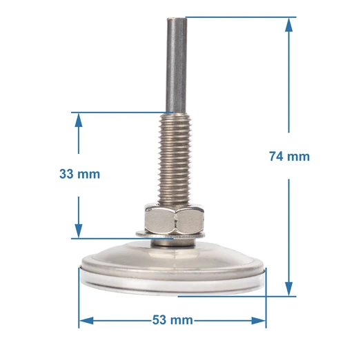 Termômetro para defumador e BBQ (0°C a +250°C) 6,0cm - 5