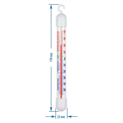 Termômetro para geladeiras e congeladores (-50°C a +40°C) 17cm - 2