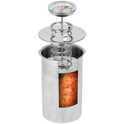Termômetro para prensa de presunto 1,5kg e 3kg (0°C a +120°C) 12,5cm - 2
