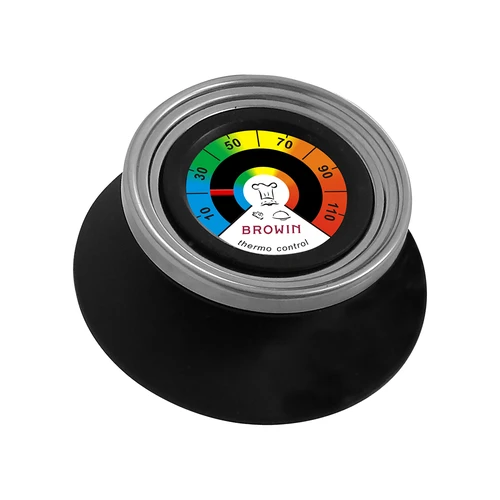 Termômetro-suporte para tampa (0°C a +120°C) Ø8,5cm  - 1 
