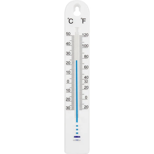 Termômetro universal (-30 a +50°C), 17 cm, branco  - 1 