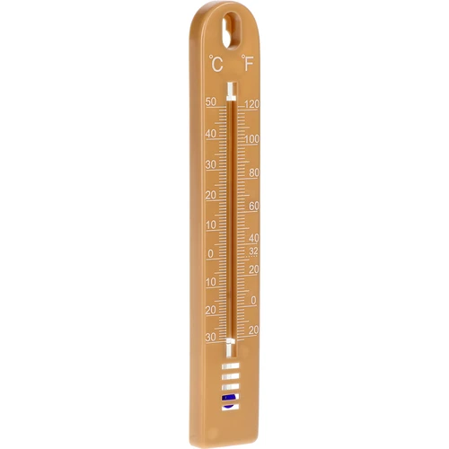 Termómetro universal (-30 a +50 °C), 17 cm, castanho-claro - 2