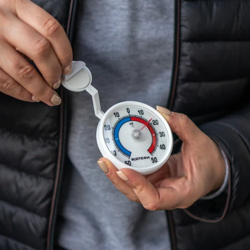 Termómetro universal autocolante (-50°C a +50°C) Ø 7,2 cm - 4