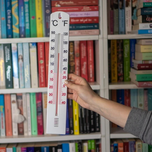 Termómetro universal branco (-40°C a +50°C) 40 cm - 3